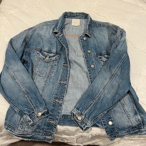 AEO oversized denim jacket